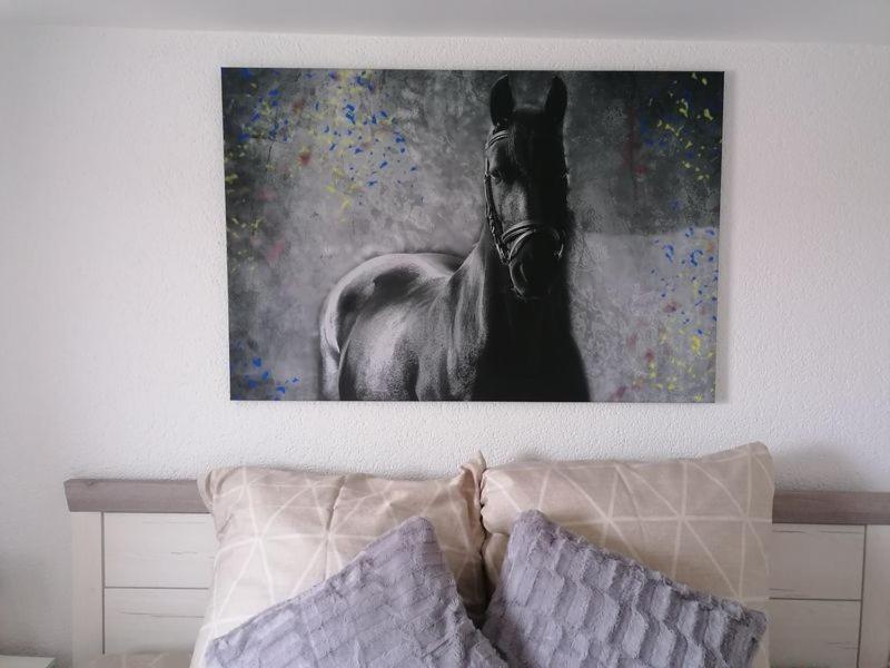 "Die Jockeysuite" Auf Unserem Reiterhof Birkenbeul Екстериор снимка